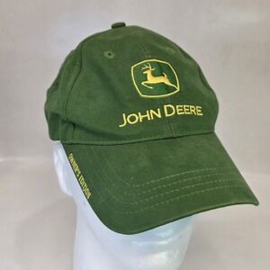 John Deere Owners Edition Hat One Size Green‎ Strapback Baseball Cap